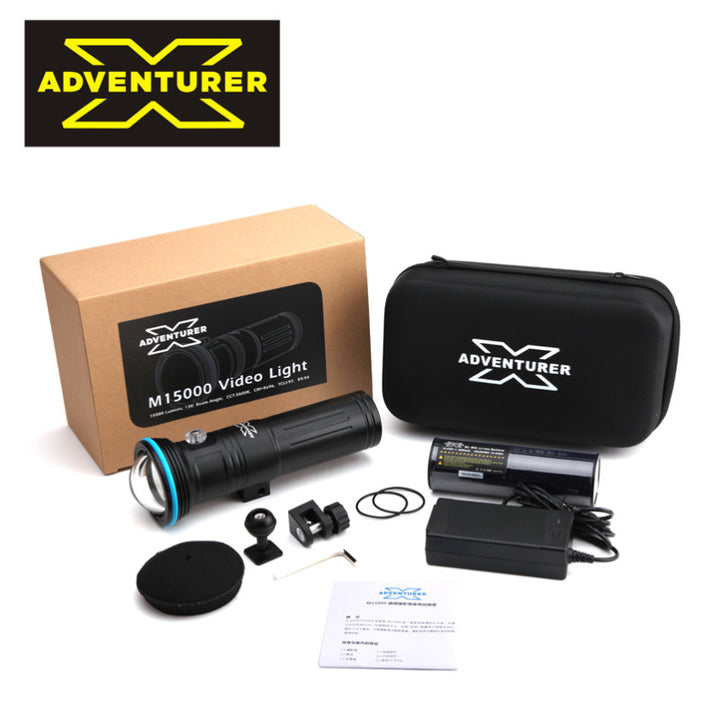 X-Adventurer M15000 Underwater High CRI Photo Video Light