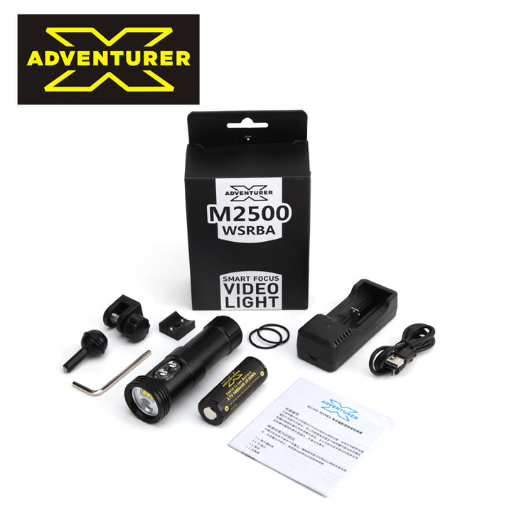 X-Adventurer M2500 WSRBA 4in1 Smart Focus Light