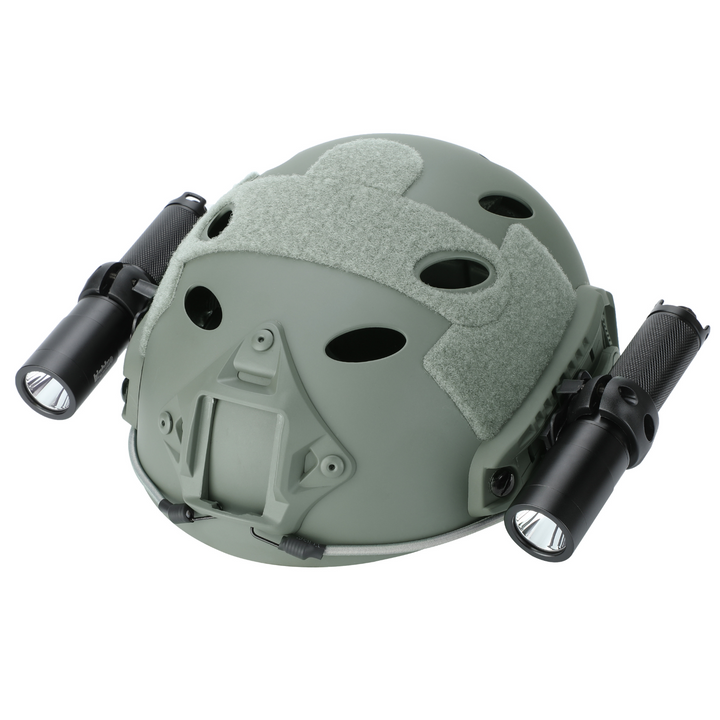 Bigblue Dual-Light Dive Helmet with Adjustable Mounts - TBH-2M